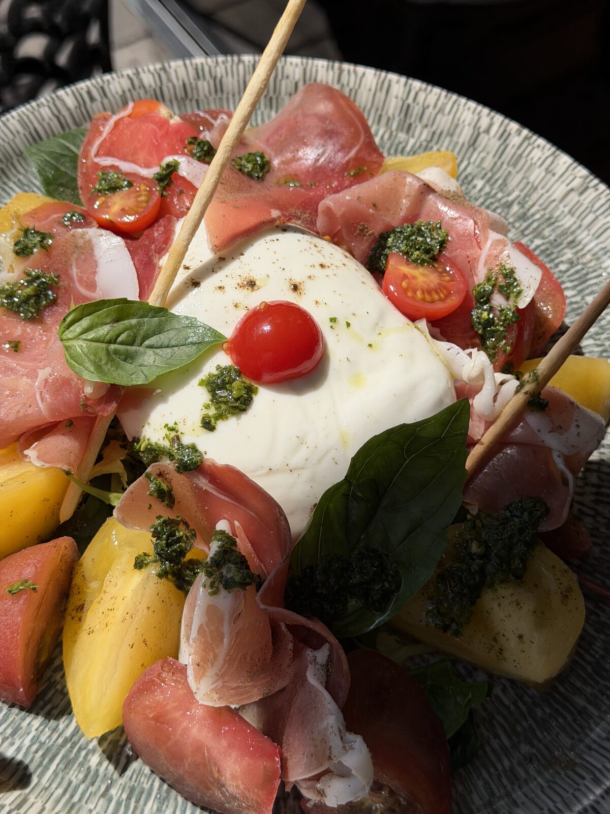 Planche de charcuterie italienne Chez Max