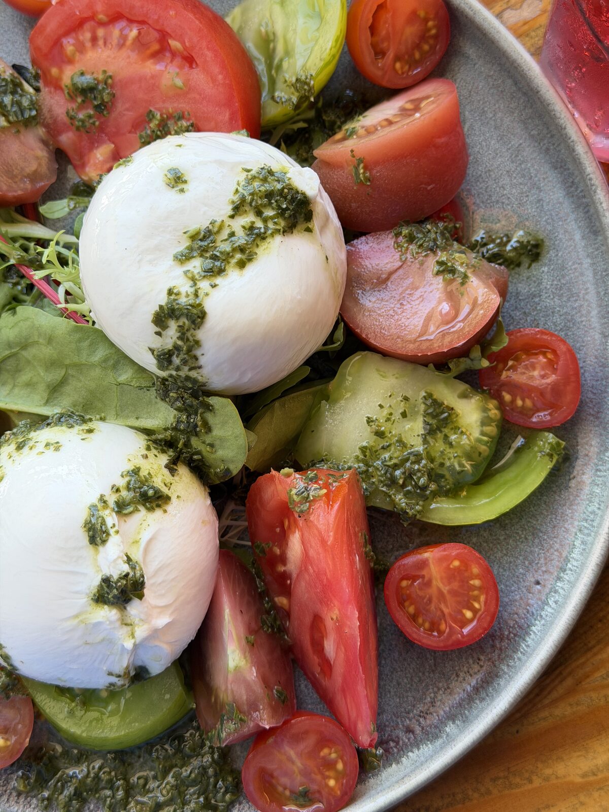 Salade à la burrata Chez Max